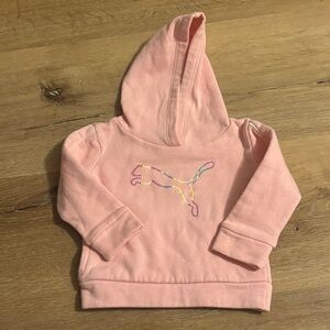 Puma Kids Light Pink Hoodie